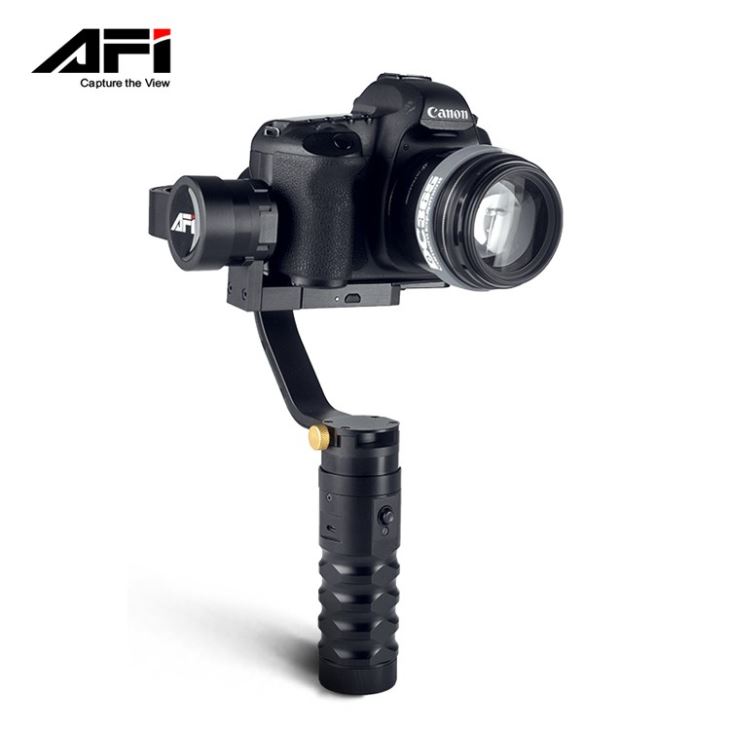 3-Achs-Brushless Professionelle Video Handgeführte motorisierte Kardangelenke für DSLR Kamera AFI VS-3SD PRO