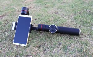 AFI V5 3 Achsen Handheld Gimbal für iPhone & Android Smartphones - Intelligente APP steuert für Auto Panoramen, Zeitraffer & Tracking